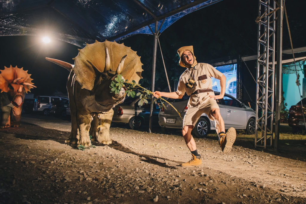 Parque Burle Marx recebe espetáculo Jurassic Safari Experience