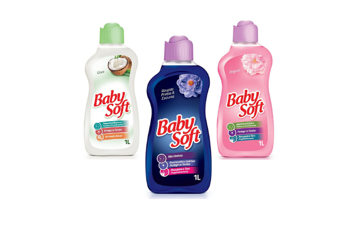 Baby Soft anuncia produtos para roupas finas e delicadas