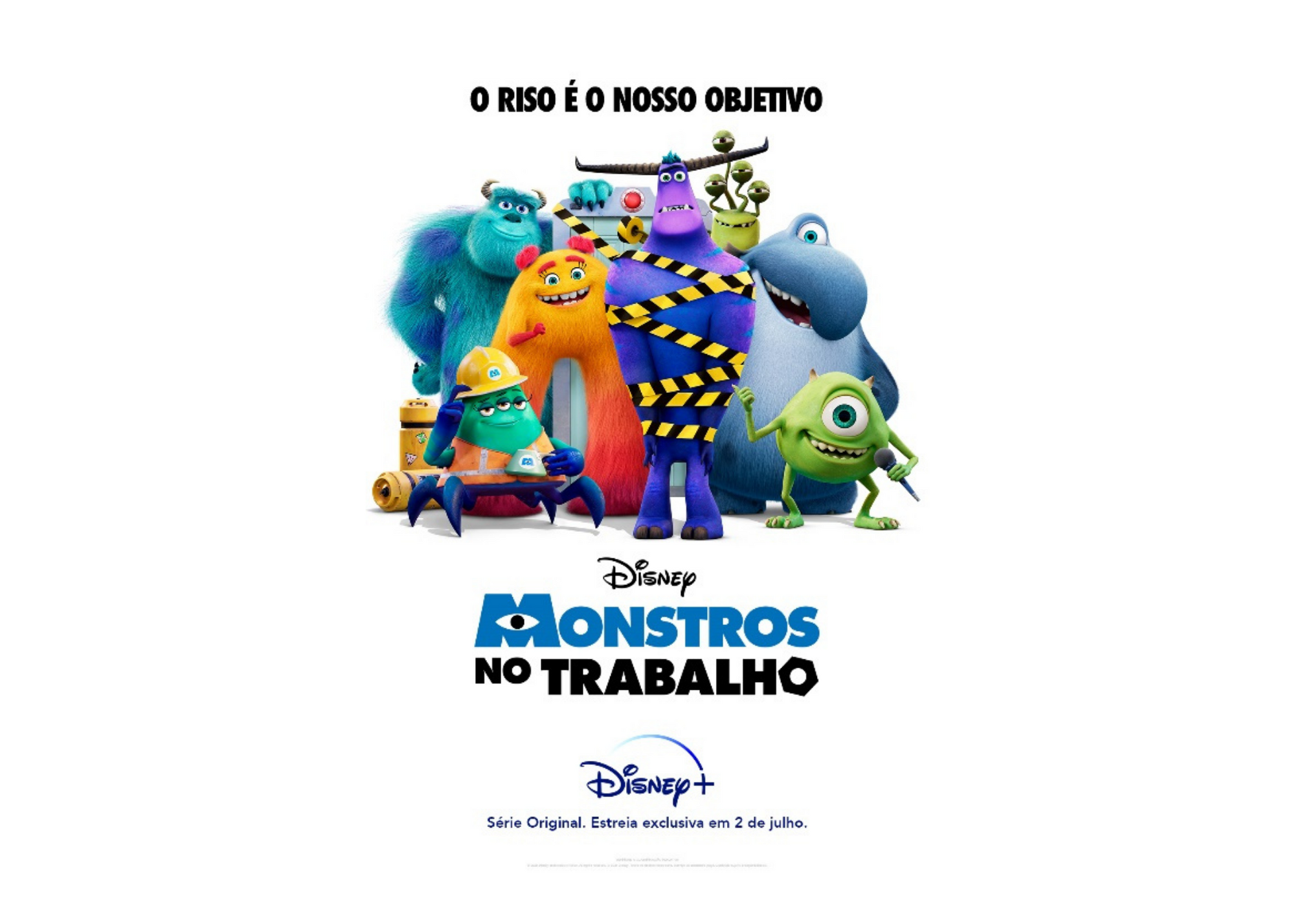 Monstros S.A.': Série do Disney+ ganha cartaz com Mike e Sulley! - CinePOP