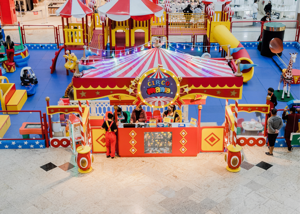 Circo Mania e Millennium Park garantem a diversão nas férias do Shopping Taboão