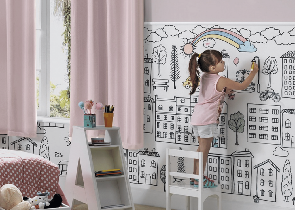 Bella Janela lança segunda coleção do tecido de parede de pintar