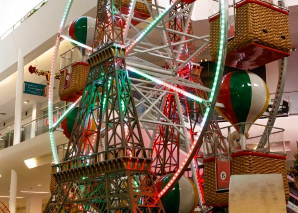 Roda gigante indoor chega ao São Bernardo Plaza Shopping