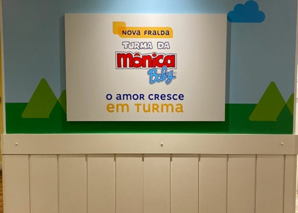 Nova Fralda Turma da Mônica Baby inaugura novo Espaço Família no Shopping SP Market