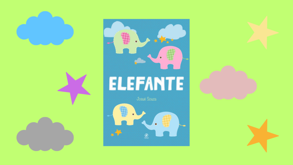Capa do livro Elefante, de Josué Souza, publicado pela Editora Patuá