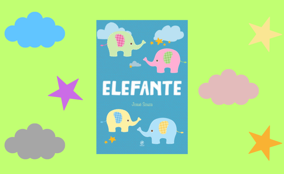 Capa do livro Elefante, de Josué Souza, publicado pela Editora Patuá