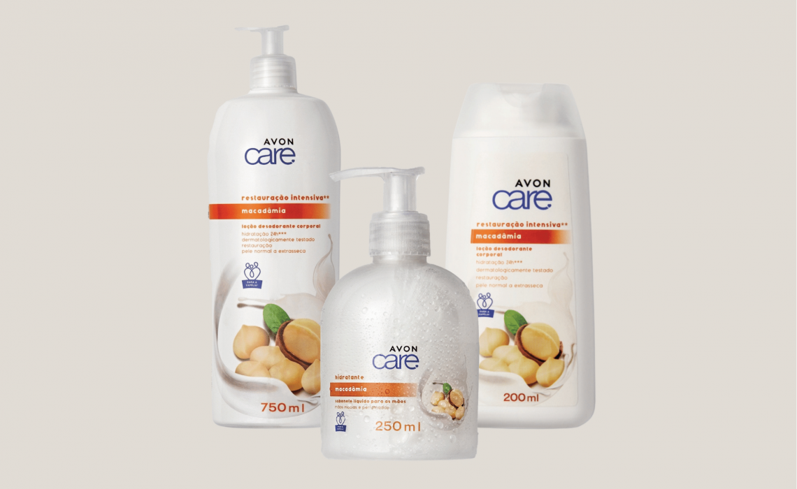 Avon lança linha Avon Care Macadâmia para hidratação intensiva iMom
